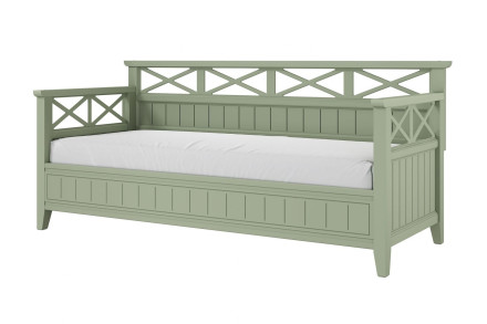 Кровать Амелия, зеленый самшит 